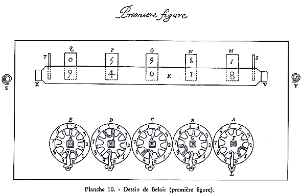 drawing of Belair